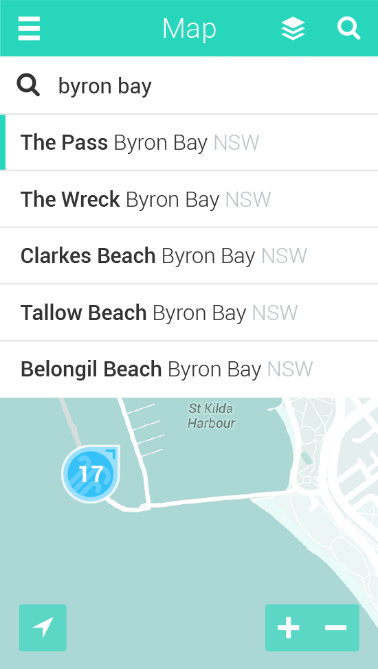 Screen-search
